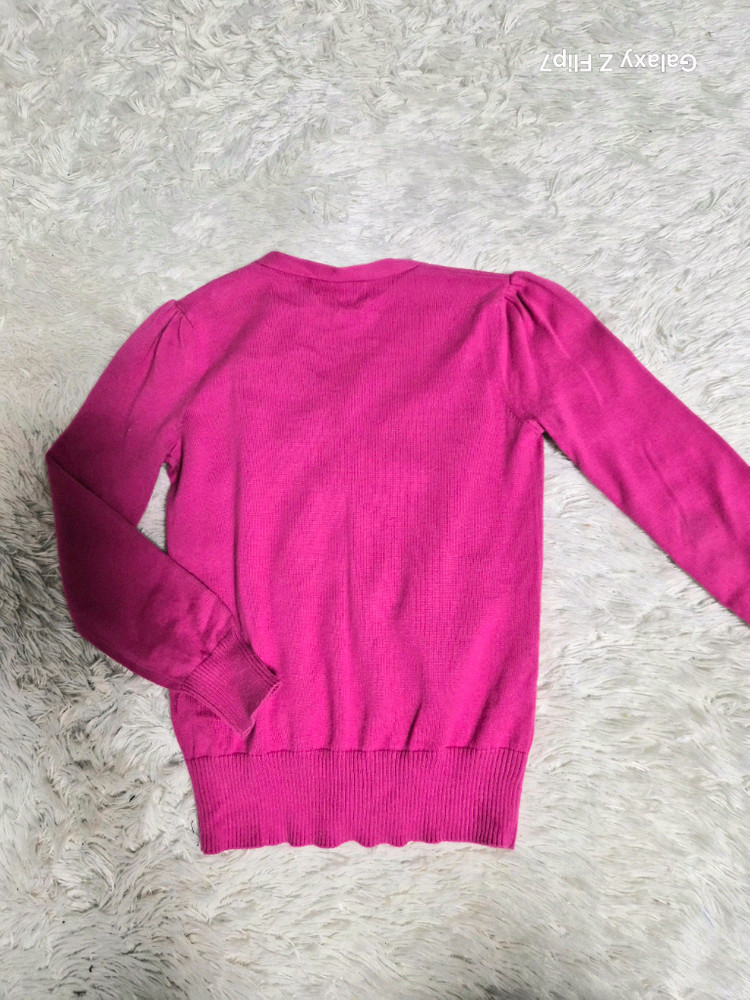 랄프로렌 폴로 핑크 가디건 6사이즈 이미지