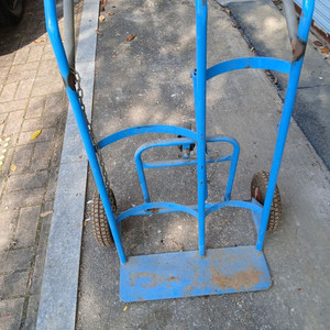 산소 lpg손수레 카트 이미지