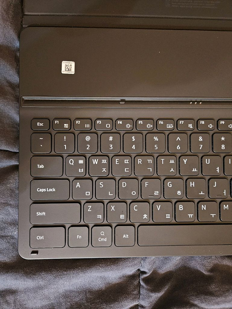 삼성 갤럭시탭 S9 플러스 키보드 케이스 북커버 이미지