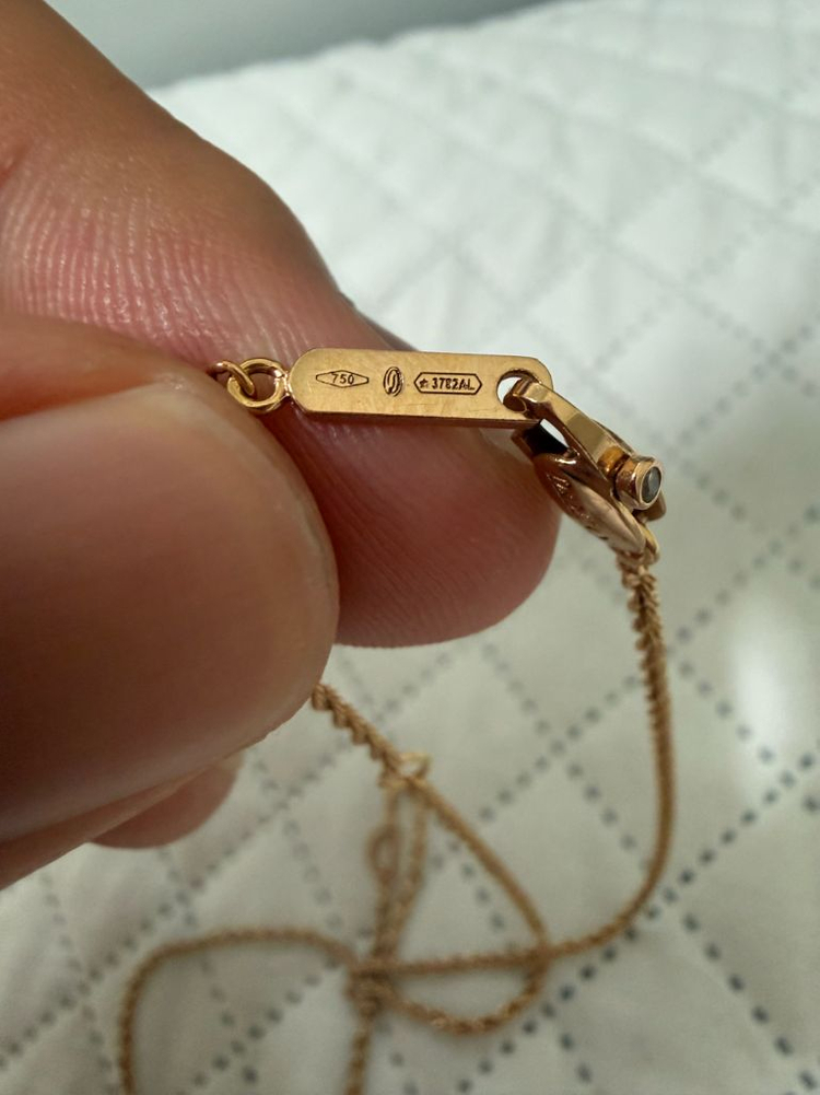 18k 다미아니 벨에포크 목걸이 로즈골드 라지 이미지