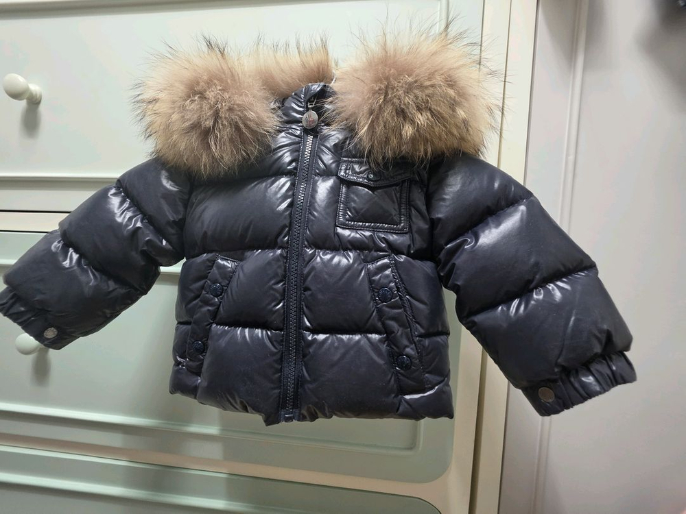 몽클레어 키즈 라쿤털 패딩9-12개월 이미지