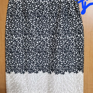 정품 휴고보스 H라인 명품 펜슬스커트 네이비자수, S (상태최상) 이미지