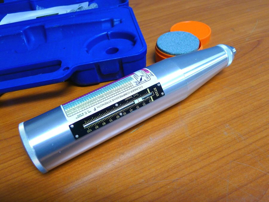 콘크리트경도계 HT225,슈미트해머 이미지