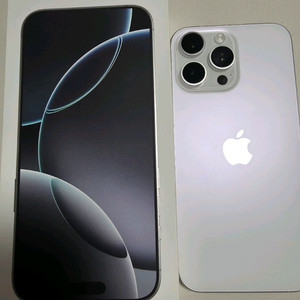 아이폰16프로맥스 애케플 자급제 256GB팝니다 이미지