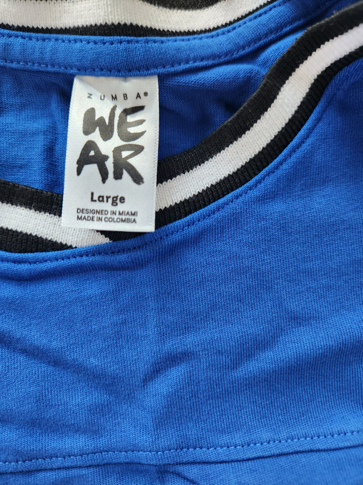 줌바웨어 정품 상의 L 이미지