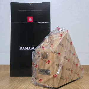 다마스커스 원목 칼집 보관함 (새상품) 이미지