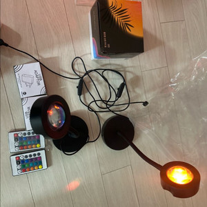 LED 조명 스탠드 세트 이미지