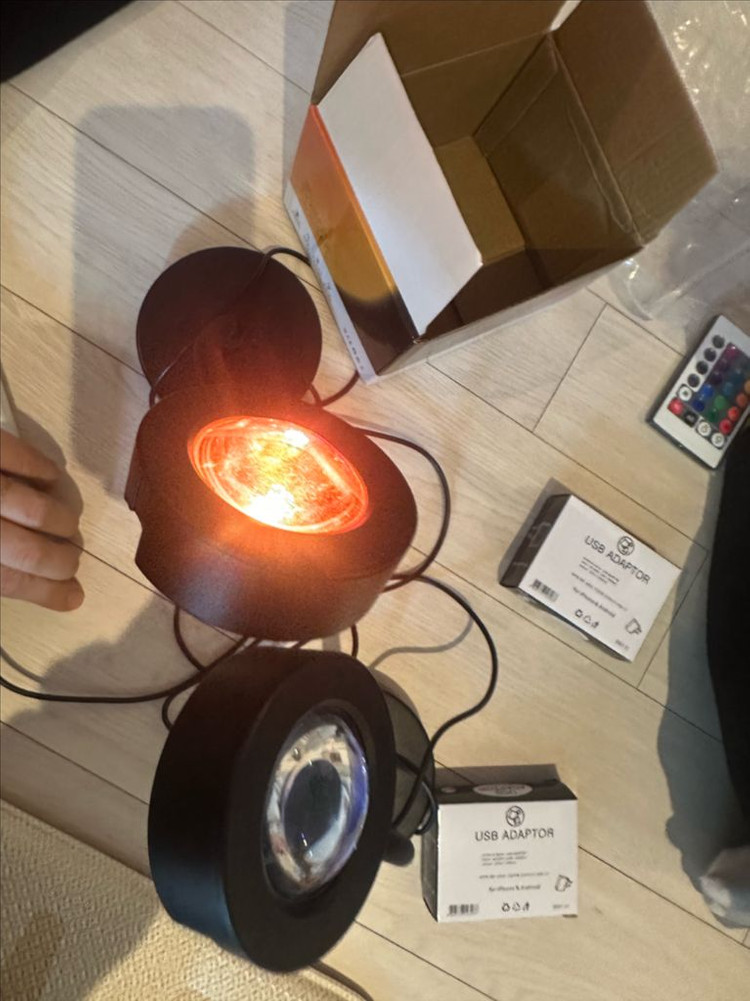 LED 조명 스탠드 세트 이미지