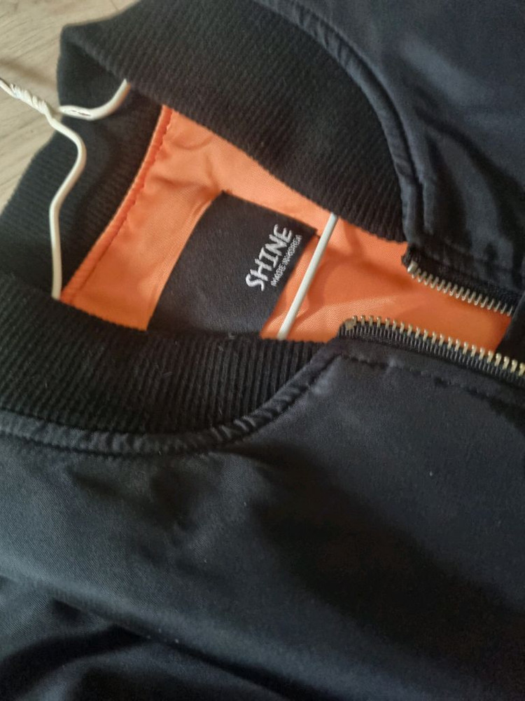 샤인 블루종 바시티 자켓. M/L 이미지