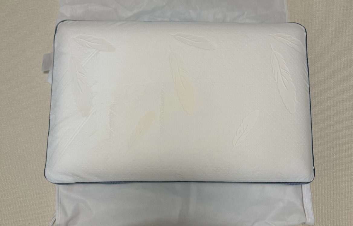 베스트슬립 쿨젤폼베개 블루/아이보리 이미지