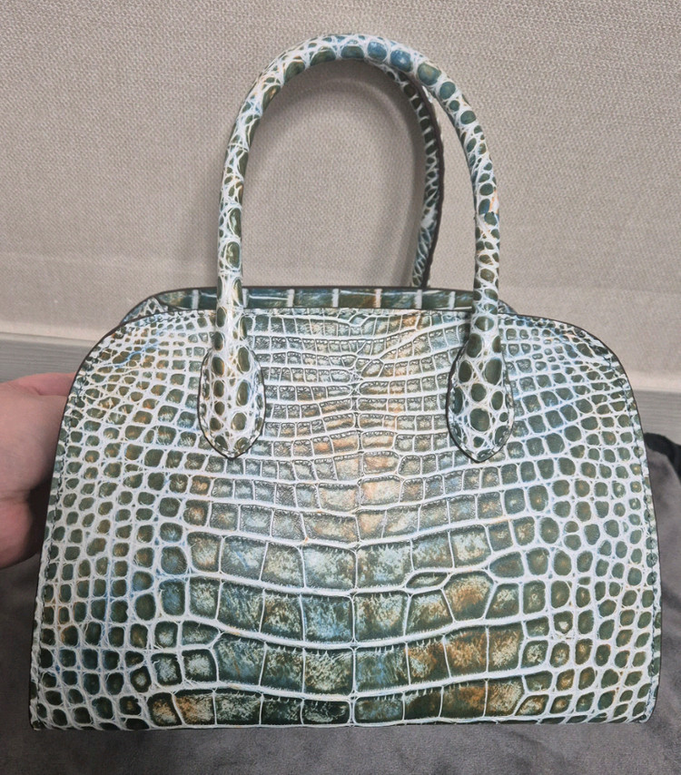 리얼악어백 핑크크로코 26사이즈백 리미티드엘리게이터 이미지