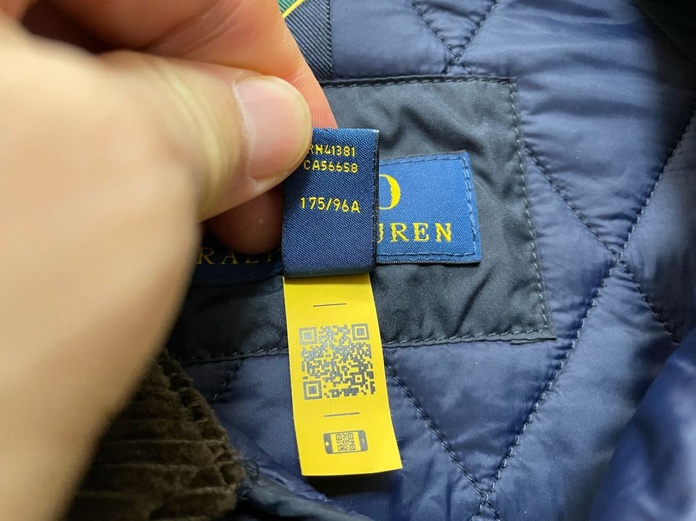 폴로 M 신형 퀼팅 자켓 QR매장판 이미지