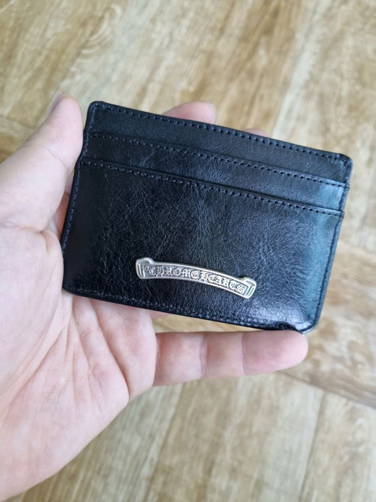 [os] 크롬하츠 카드지갑 블랙 이미지
