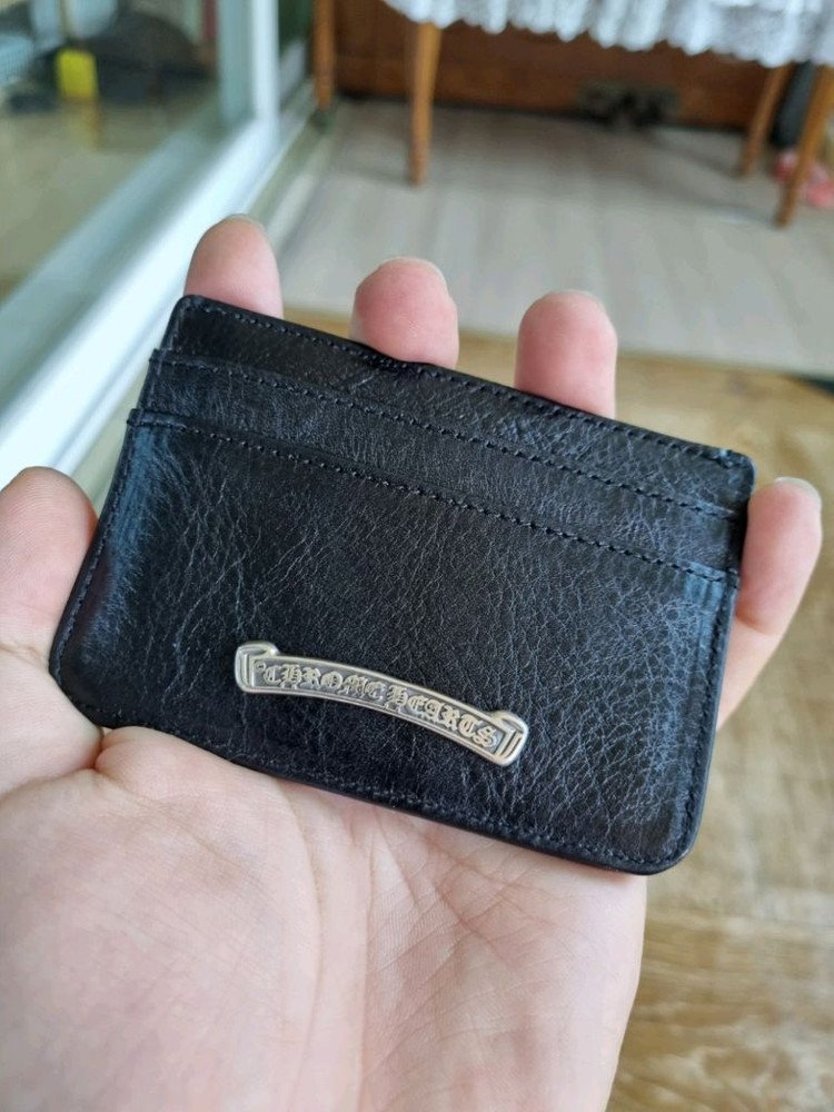 [os] 크롬하츠 카드지갑 블랙 이미지