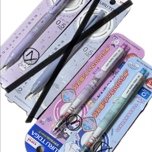 산리오 UNI 유니 쿠루토가 한정판 샤프 잉크펜 볼펜 이미지