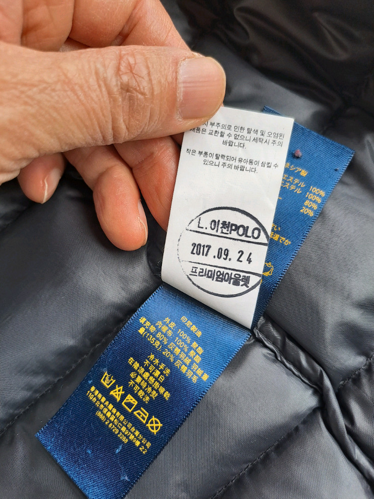 폴로 골프 랄프로렌 여성 패딩 이미지