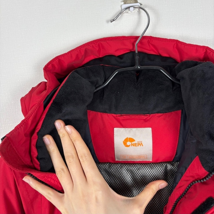 네파/구스 다운 롱 패딩 점퍼 아동130 9/라덴 이미지