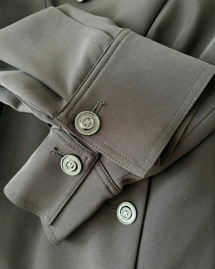 여성 44~55 칼라거펠트 봄 코트 택포 이미지