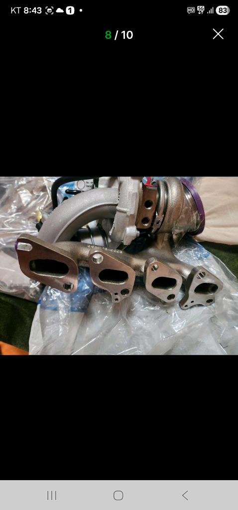 트랙스 1,4터보차량용 터보차져 앗세이 이미지