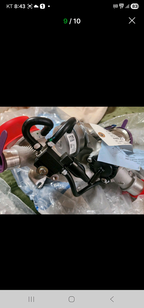 트랙스 1,4터보차량용 터보차져 앗세이 이미지