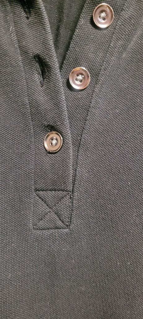 버버리 브릿 블랙 폴로티 M 이미지