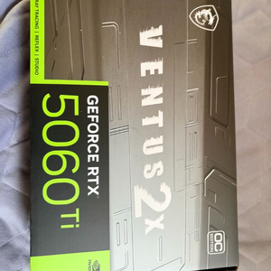 미개봉 새제품 msi RTX 5060 Ti 그래픽카드 이미지