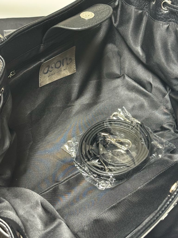 애즈온 여자가방 헤븐백 숄더백 블랙 새상품 이미지