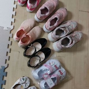 여아 LED 운동화 새 구두 210호 일괄 택포 이미지