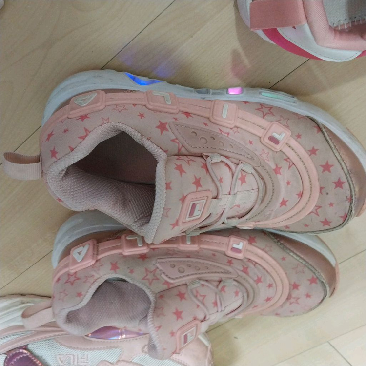 여아 LED 운동화 새 구두 210호 일괄 택포 이미지