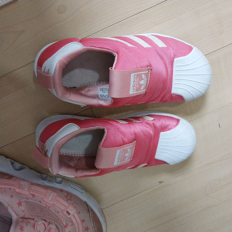 여아 LED 운동화 새 구두 210호 일괄 택포 이미지