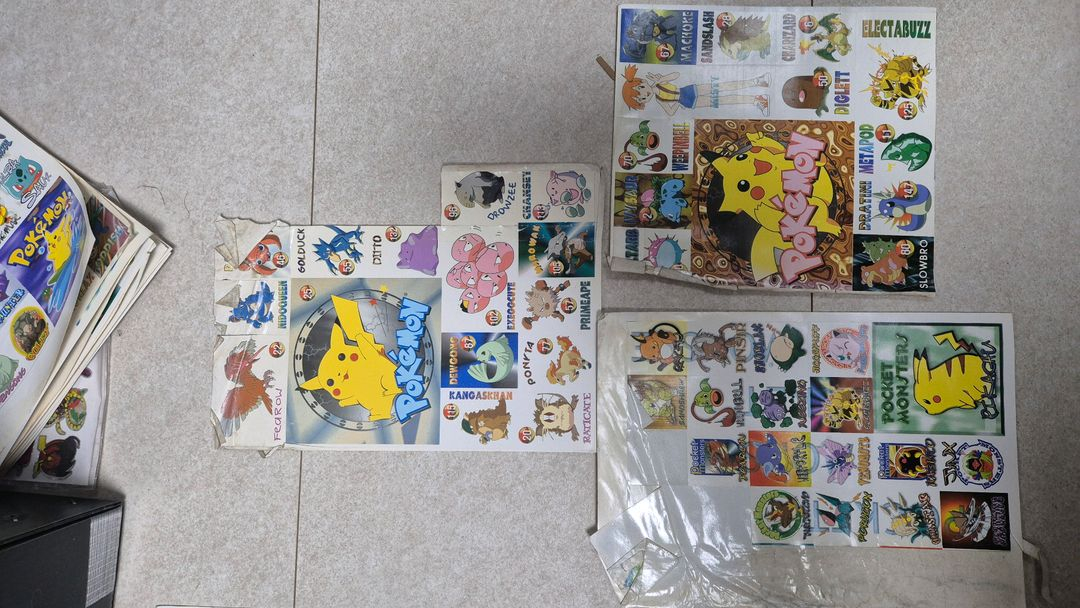 고전 포켓몬스티커 장당 1.0 이미지