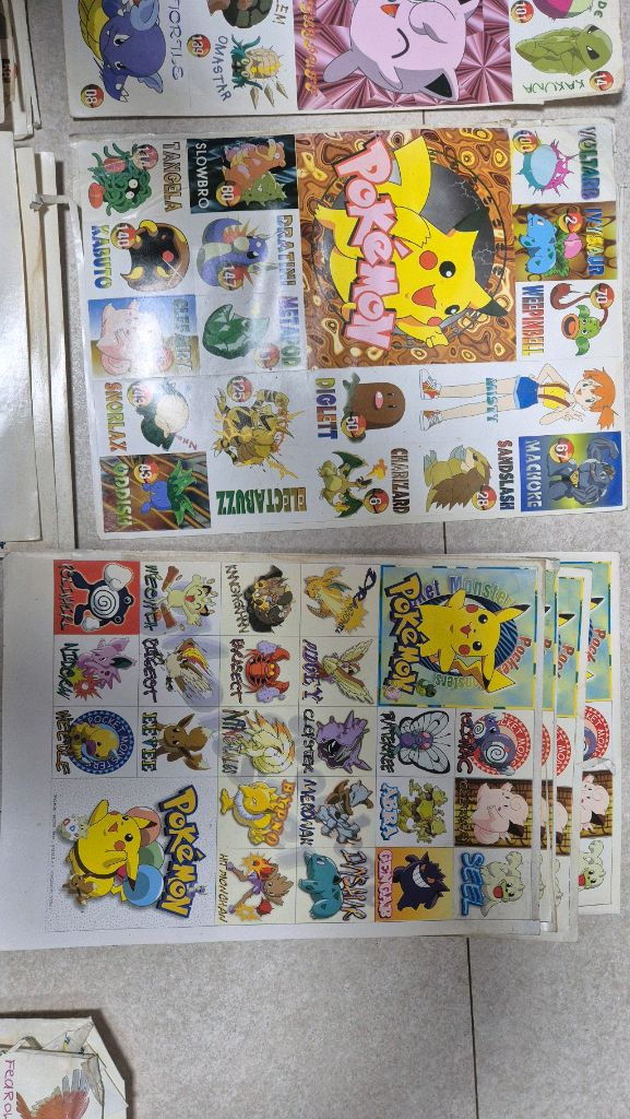 고전 포켓몬스티커 장당 1.0 이미지