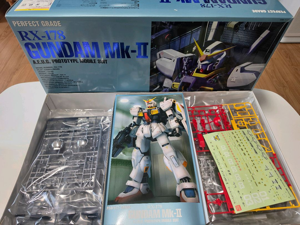 [미개봉] PG 1/60 RX-178 건담 Mk-II 에우고 (건담 마크2) 이미지
