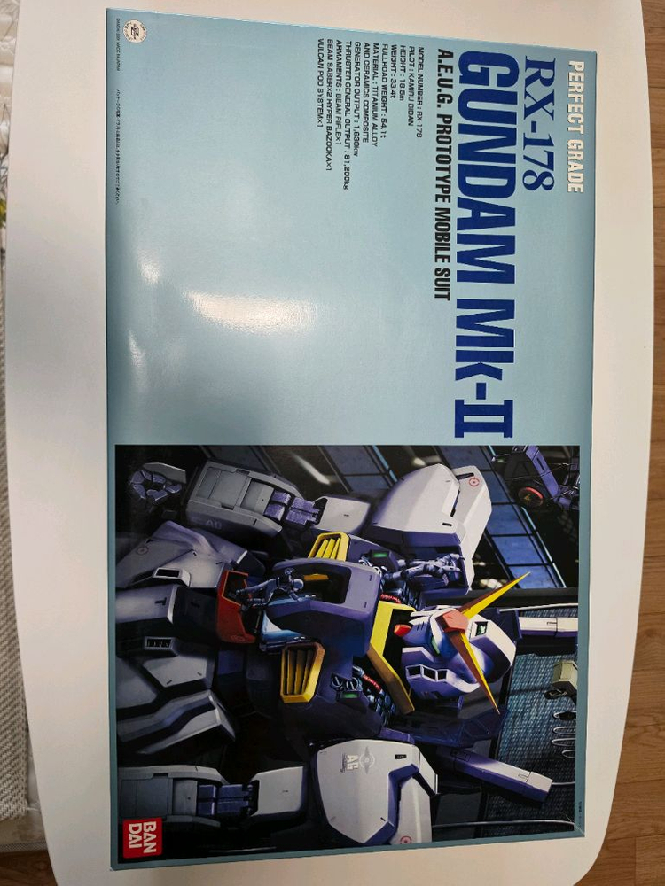 [미개봉] PG 1/60 RX-178 건담 Mk-II 에우고 (건담 마크2) 이미지