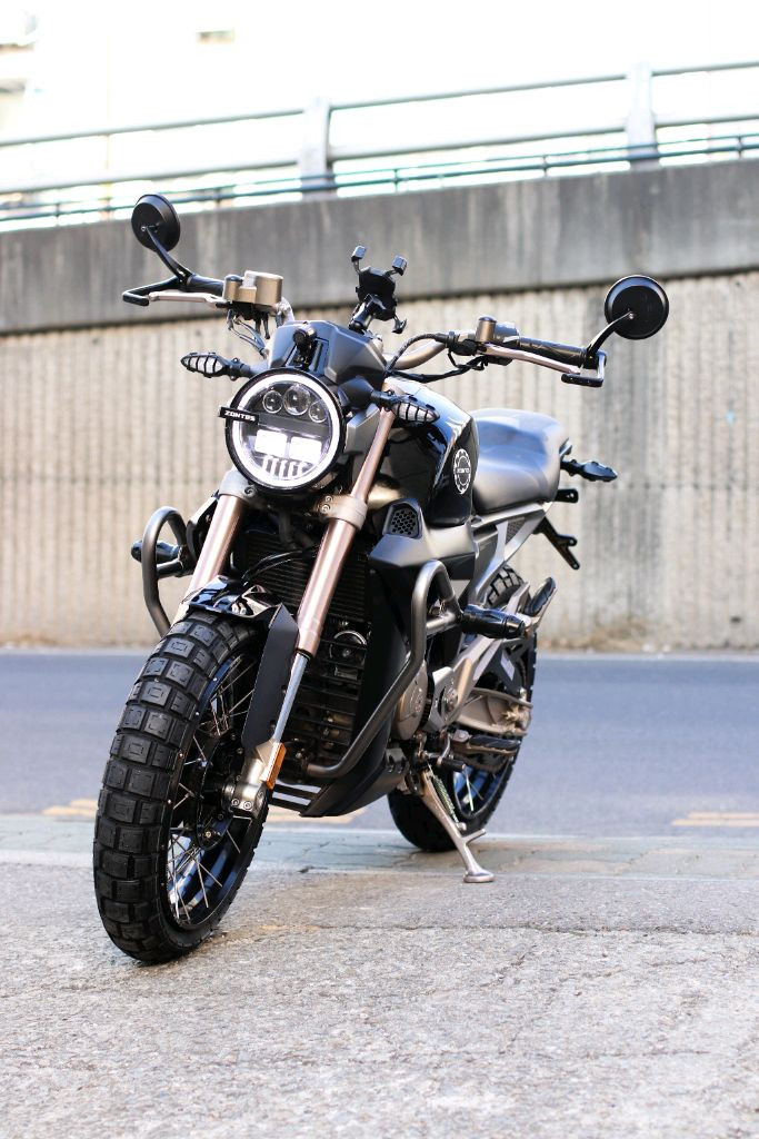 존테스125 g1 2023년식 1373km 오토바이 판매합니다 이미지