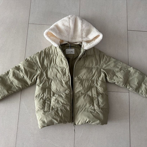 탑텐키즈 후드 패딩점퍼 130사이즈 이미지
