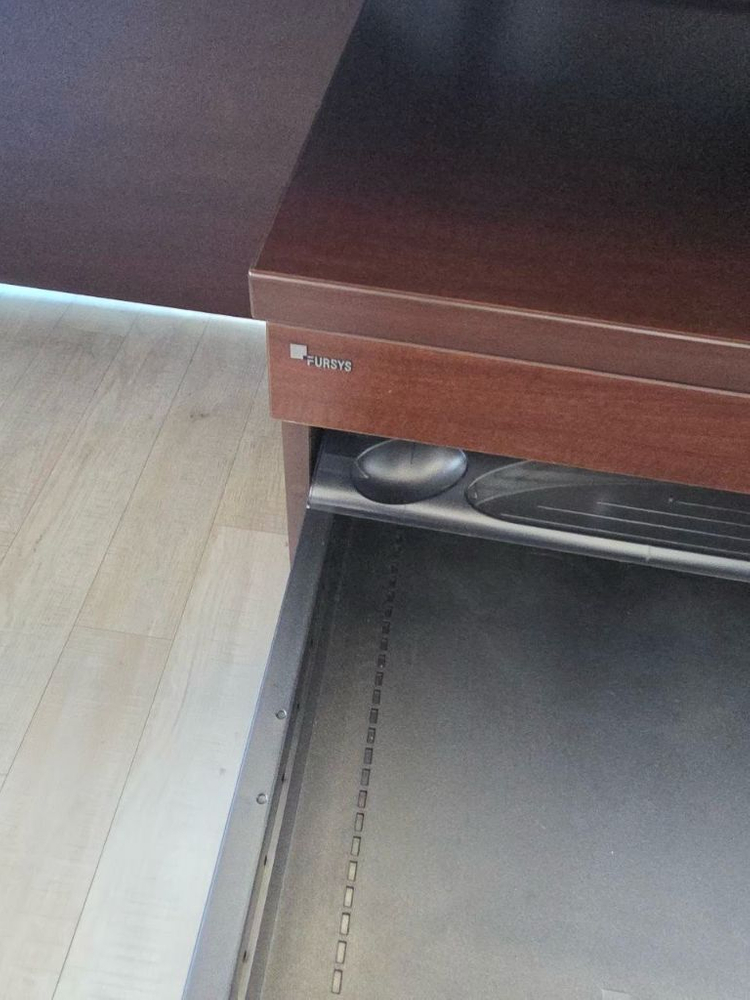 대형 회의테이블 세트 및 캐비넷 이미지