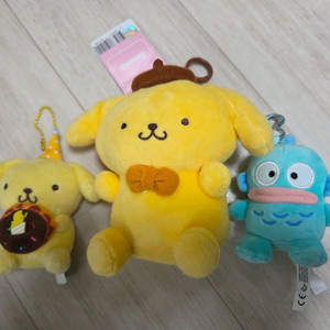 폼폼푸린 한교동 인형키링 일괄 이미지