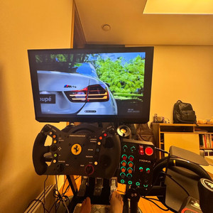 플스 레이싱휠 시트 vr 일괄 판매 이미지