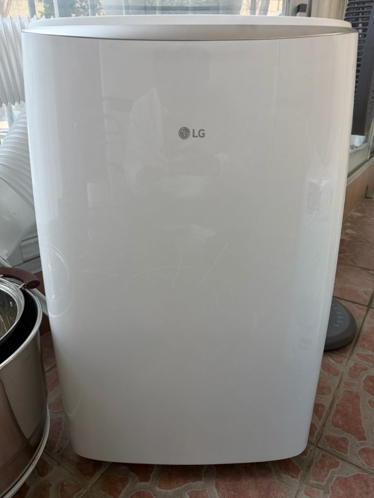 LG 휘센 이동식 에어컨 팝니다 / PQ08EDWAS / 듀얼호스 / 정상작동 이미지