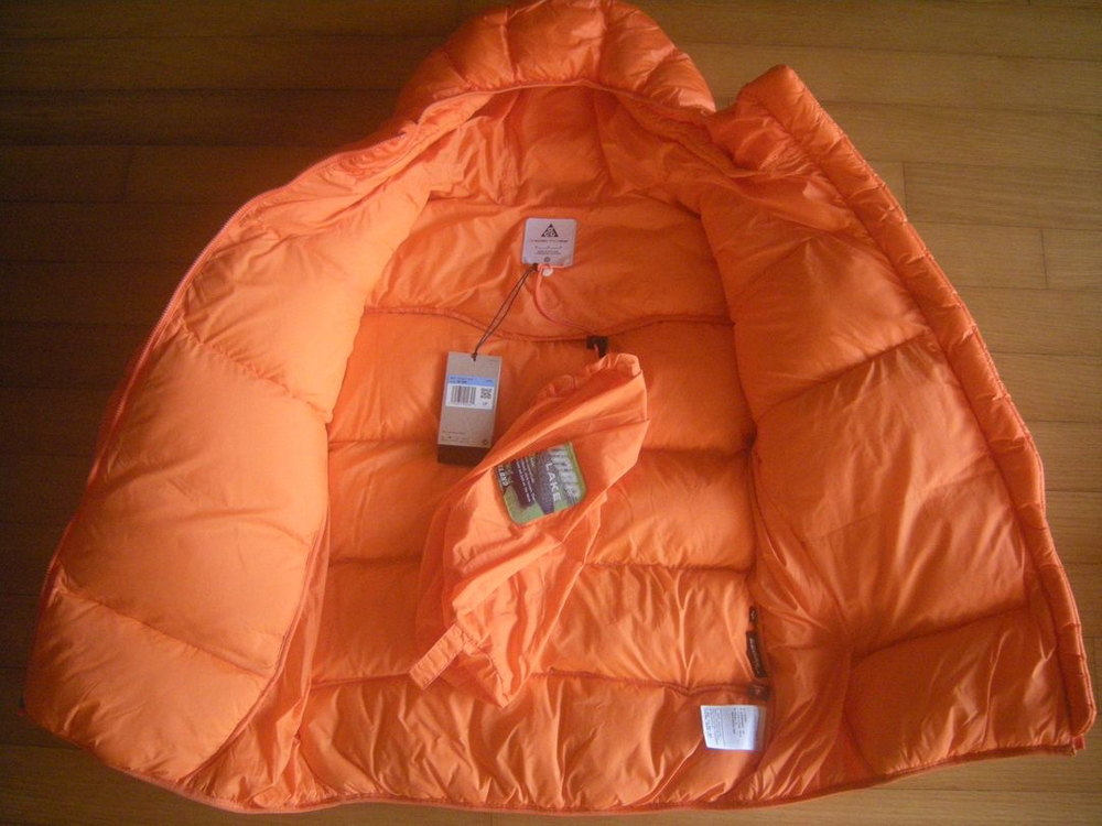 나이키acg루나패딩자켓95m오렌지 구버전레어+사은품 나이키양말 리유저블쇼핑백/아디다스 노스페이스 러닝캠핑 아이폰 이미지