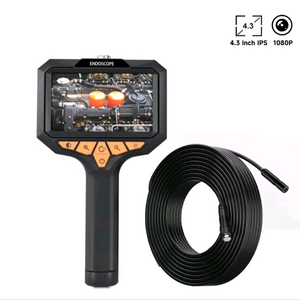 [새상품] 20M 산업용 내시경카메라 4.3인치 FHD 누수탐지 배관검사 천장검사 이미지