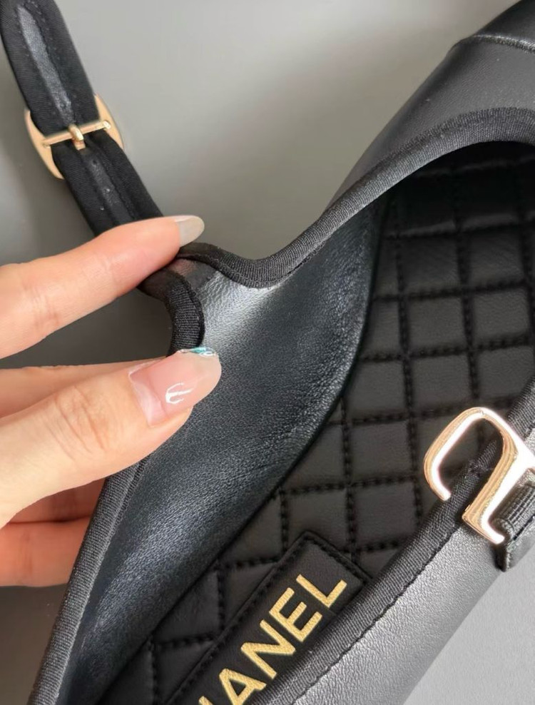 샤넬 램스킨 메리제인 플랫슈즈 이미지