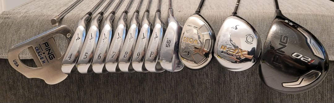 + 미즈노 + 남성용 골프채 풀세트 이미지