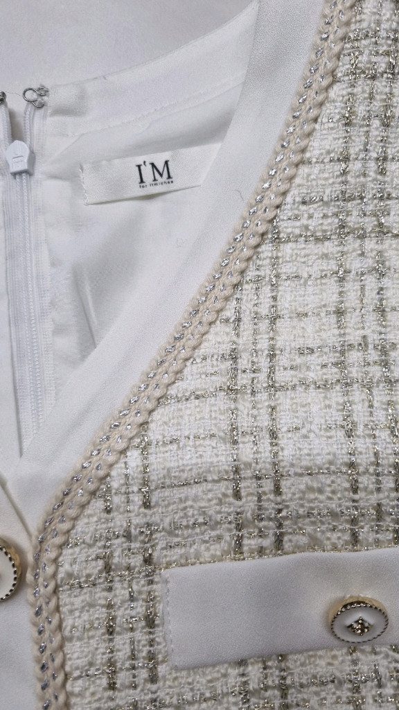 잇미샤 트위드 브이넥원피스 55 이미지