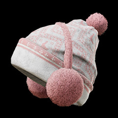 배그 스킨 코드 스노우 비니 (분홍색) 이미지