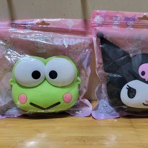 새상품) 산리오 정품 쿠로미 인형 가방, 쿠로미 굿즈 이미지