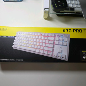 커세어 K70 PRO TKL MGX 자석축 키보드 팝니다 이미지