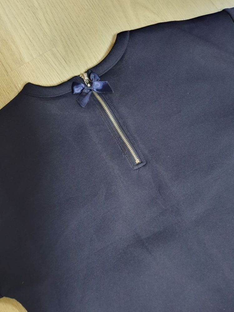 꼬망스 네오플렌 장미 투피스 원피스 150 상하복 벨벳 이미지