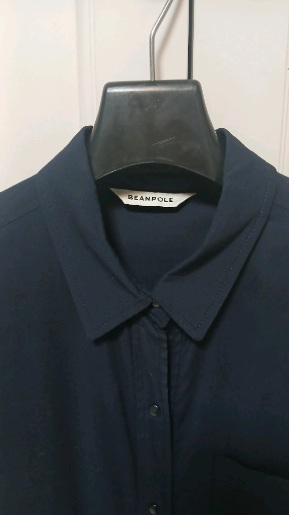 빈폴 네이비색 롱셔츠 원피스(55)상태최상 이미지